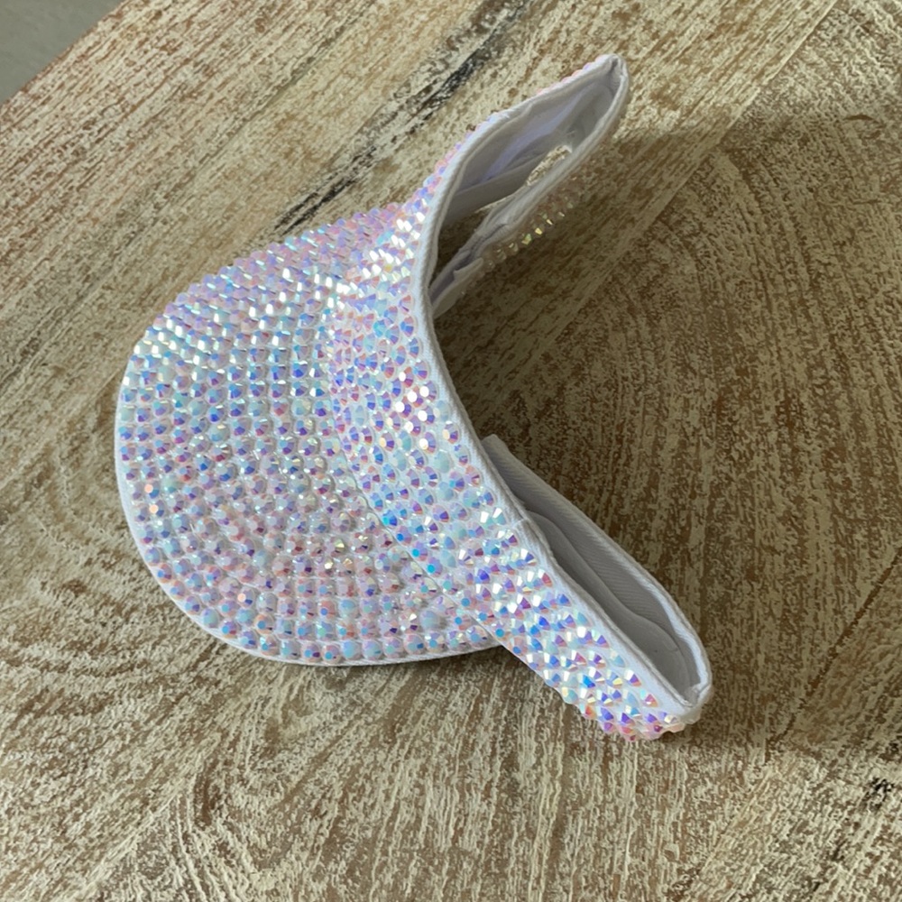 Crystal Rhinestone Visor - Picture 4 of 4